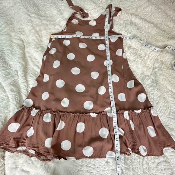 LOFT Polka Dot Tie-Back Sleeveless Swing Dress - Picture 11 of 11